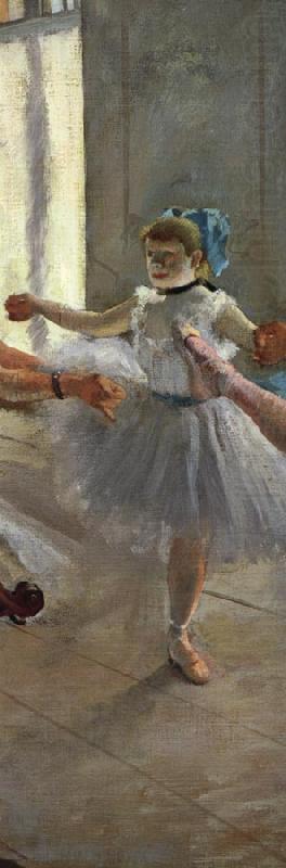 Edgar Degas Details of The Rehearsal china oil painting image